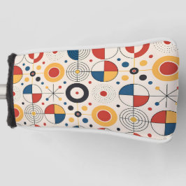 Funda Para Palo De Golf Funda de palo de golf diseño geométrico