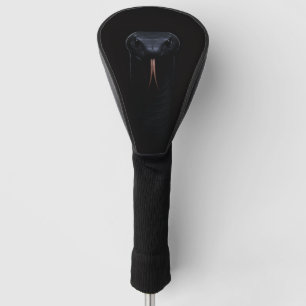 Funda Para Palo De Golf Funda negra de 4 conductores de golf de lujo, mamb