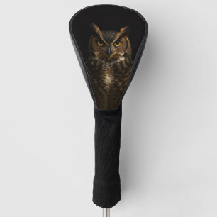 Funda Para Palo De Golf Funda negra de 4 conductores de golf de lujo, Ojo 