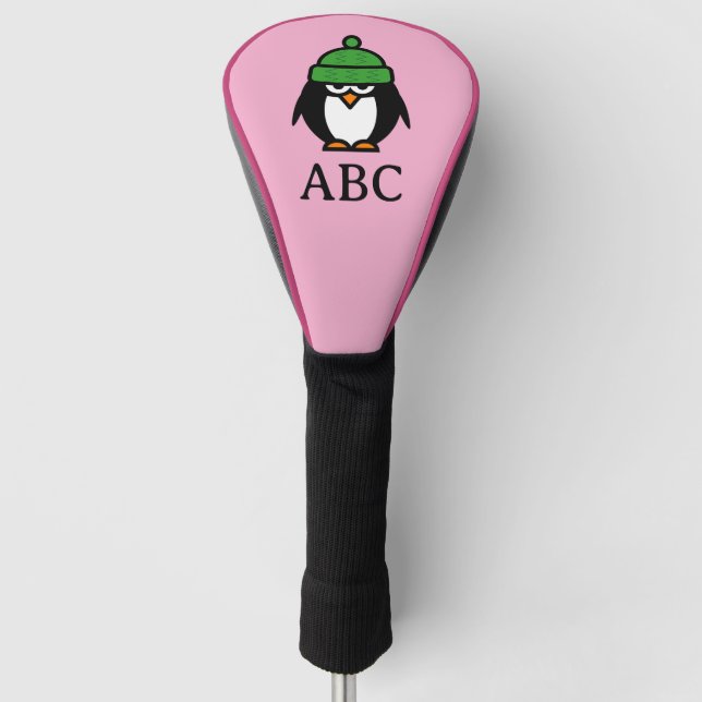 Funda Para Palo De Golf Funda para cabeza de driver de golf personalizada  (Anverso)