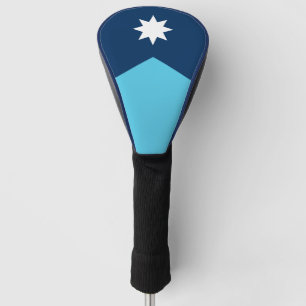 Funda Para Palo De Golf Funda para Driver de Golf con la Bandera de Minnes