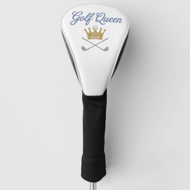 Funda Para Palo De Golf Funda para Driver de Golf Regalo para Ella (Anverso)