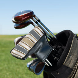 Funda Para Palo De Golf Funda para putter de golf con patrón de rayas eleg