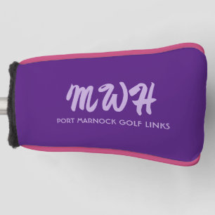 Funda Para Palo De Golf Funda personalizada para putter de campo de golf /