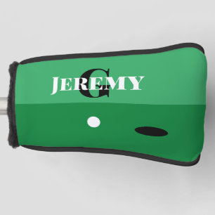 Funda Para Palo De Golf Funda personalizada verde para putter de golf para