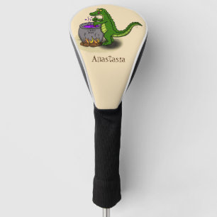 Funda Para Palo De Golf Fundido personalizado de cocina de caimanes verdes