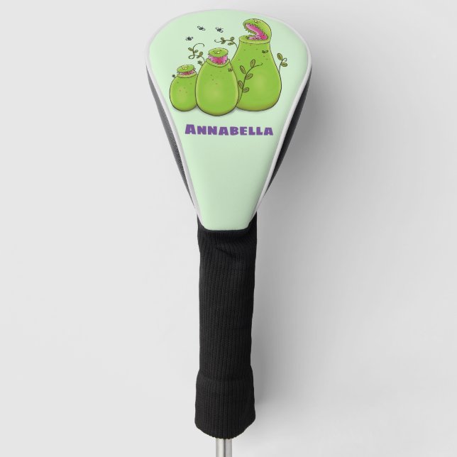 Funda Para Palo De Golf Fundido personalizado de plantas de jardinería ver (Anverso)