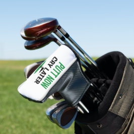 Funda Para Palo De Golf Funerosa cubierta del putter de golf