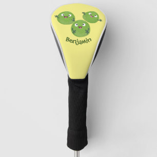 Funda Para Palo De Golf Funny Brussels brota personalizado de verduras