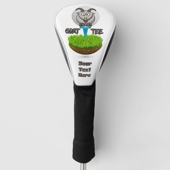 Funda Para Palo De Golf Funny Golf Goat (Anverso)
