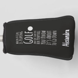 Funda Para Palo De Golf Funny Golfer Gifts For Her Teen Girls Women Player