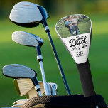 Funda Para Palo De Golf Funny Golfer Mejor Papá Por Foto De Par | Día del<br><div class="desc">Funny Golfer Mejor Papá Por Foto De Par | Cubierta de la cabeza de golf del Día del Padre. Añade iniciales y mensaje personalizado para el regalo perfecto para el golfista.</div>