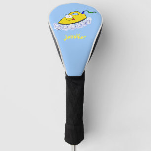 Funda Para Palo De Golf Funny ilustracion de lavandería de hierro personal
