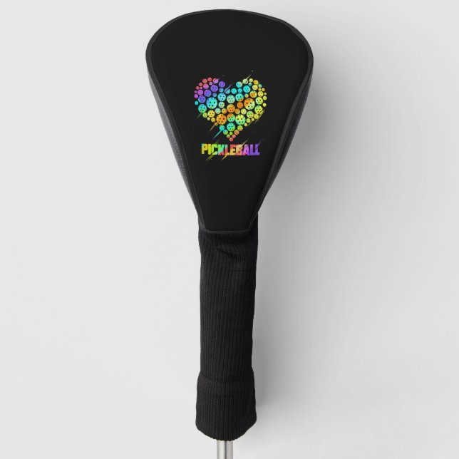 Funda Para Palo De Golf Funny Pickleball (Anverso)