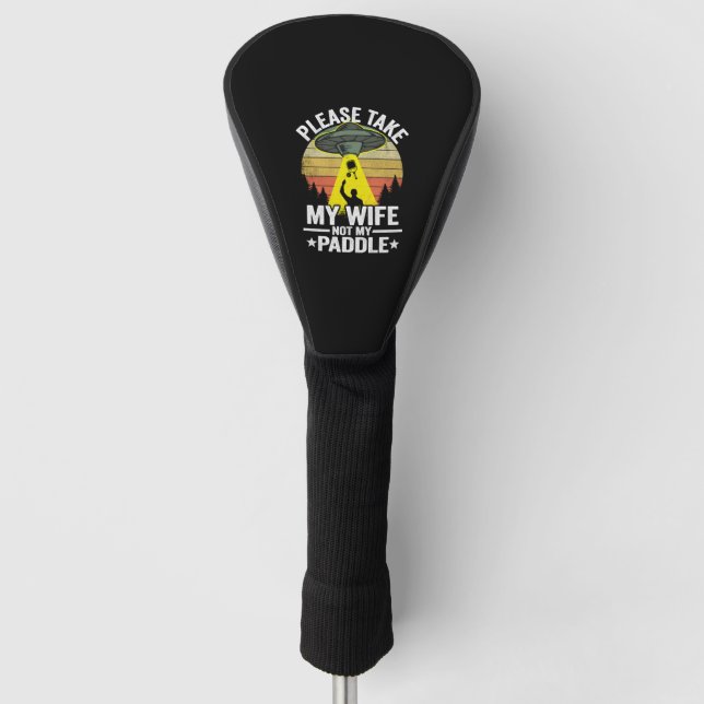 Funda Para Palo De Golf Funny Pickleball (Anverso)