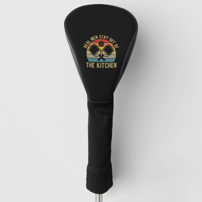 Funda Para Palo De Golf Funny Pickleball (Anverso)