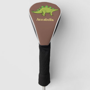 Funda Para Palo De Golf Funny stegosaurus dinosaur personalizado