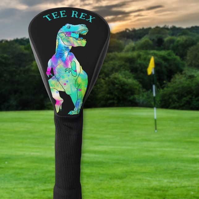 Funda Para Palo De Golf Funny Tee Rex Dinosaur Chiste (Funny dinosaur Tee Rex golf head cover golfing joke)