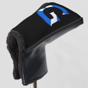 Funda Para Palo De Golf G Monograma sobrepuesto sobre el pcnt de la bander