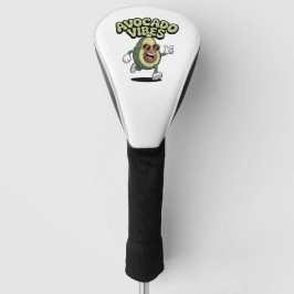 Funda Para Palo De Golf Gafas divertidas Aguacate