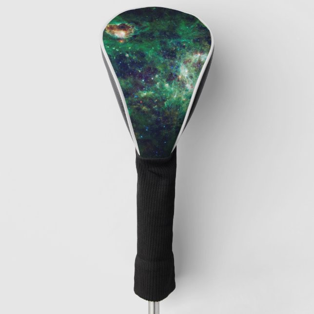 Funda Para Palo De Golf Galaxia Vía Láctea Espacio cósmico (Anverso)