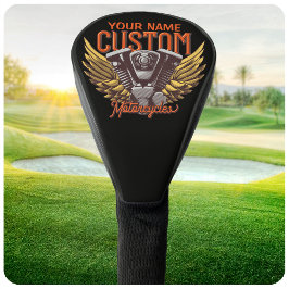 Funda Para Palo De Golf Garaje de motocicleta personalizada Eagle Wings Bi