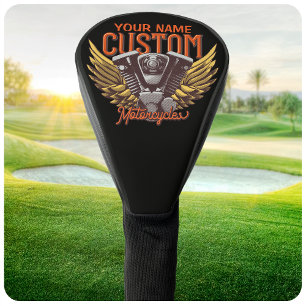 Funda Para Palo De Golf Garaje de motocicleta personalizada Eagle Wings Bi