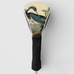 Funda Para Palo De Golf Garzas de Louisiana de Audubon Pájaros América Art