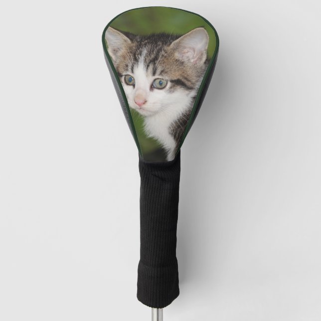 Funda Para Palo De Golf Gatito (Anverso)