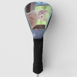 Funda Para Palo De Golf Gatito