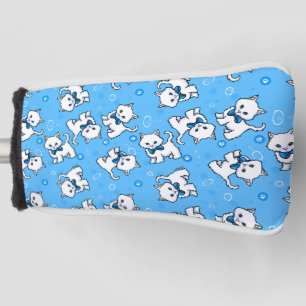 Funda Para Palo De Golf Gatitos blancos de KiniArt