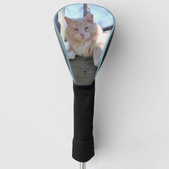Funda Para Palo De Golf Gato (Anverso)