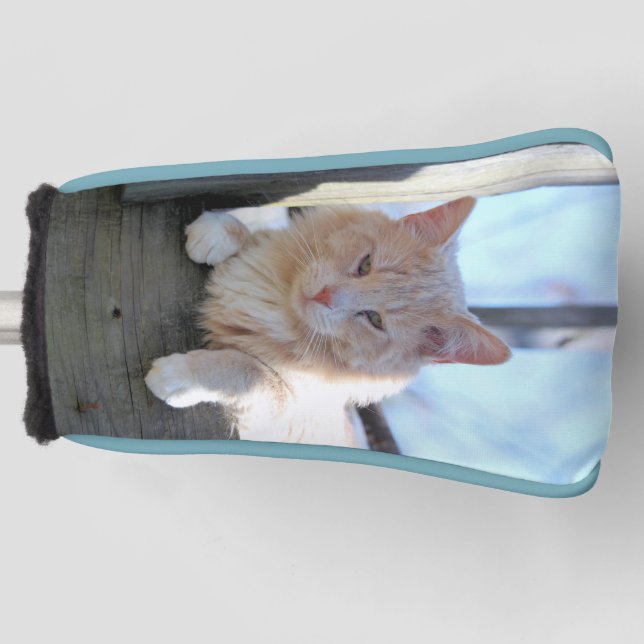 Funda Para Palo De Golf Gato (Anverso)