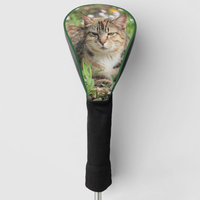 Funda Para Palo De Golf Gato (Anverso)