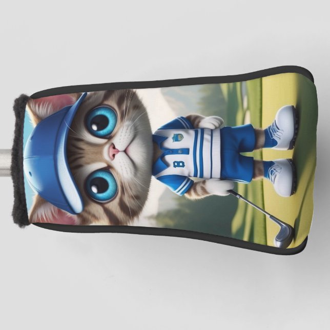 Funda Para Palo De Golf Gato de golf (Anverso)