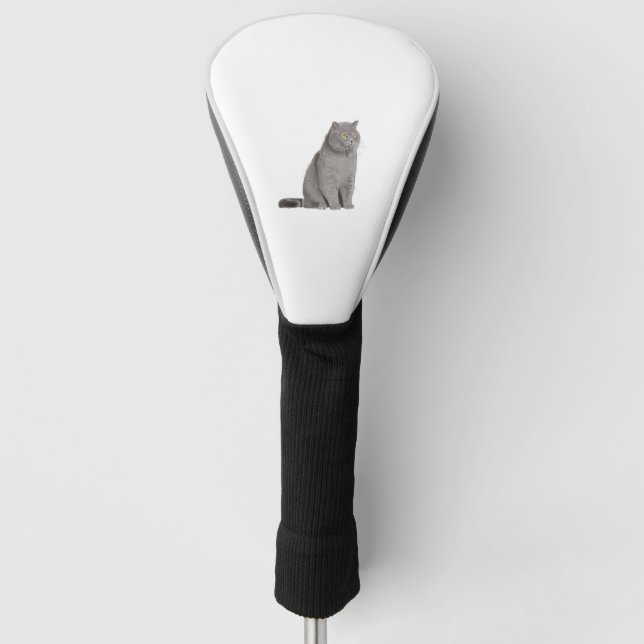 Funda Para Palo De Golf Gato de Shorthair británico (Anverso)