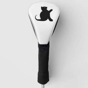 Funda Para Palo De Golf Gato diciendo hola