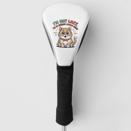 Funda Para Palo De Golf Gato en Modo de Ahorro de Energía