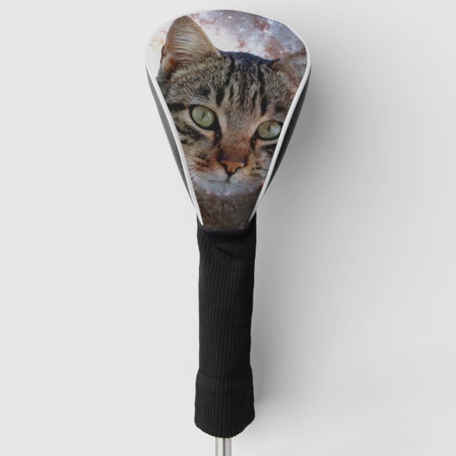 Funda Para Palo De Golf Gato espacial (Anverso)