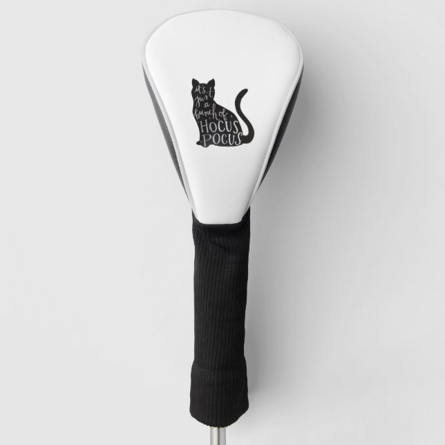 Funda Para Palo De Golf Gato espumoso (Anverso)