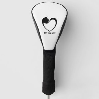 Funda Para Palo De Golf Gato Persona Mi Corazón Gana Por Gatos