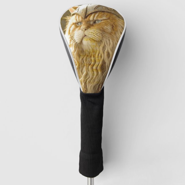 Funda Para Palo De Golf Gato Viejo Viking. (Anverso)
