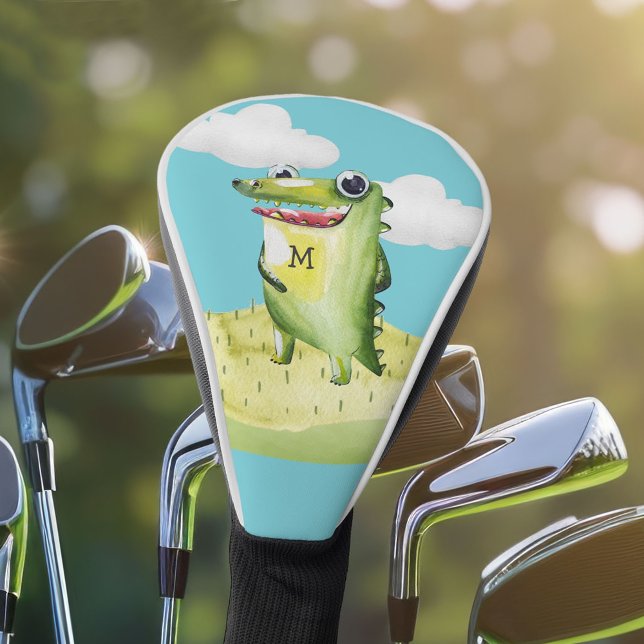 Funda Para Palo De Golf Gator corto con su monograma (Personalize with your monogram initial.)