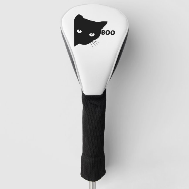 Funda Para Palo De Golf Gatos de regalo de Halloween (Anverso)
