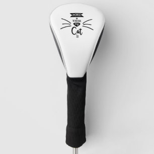 Funda Para Palo De Golf Gatos y gatos divertidos