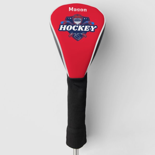 Funda Para Palo De Golf Gear de hockey sobre cubierta de golf - Personaliz (Anverso)