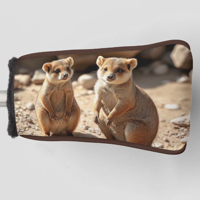 Funda Para Palo De Golf Gemelos australianos de Quokka, (Anverso)