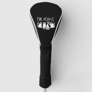 Funda Para Palo De Golf Gente Asquerosa Gatos Divertidos Gatos Negros