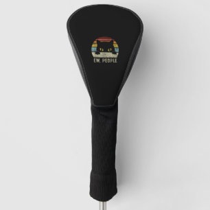 Funda Para Palo De Golf Gente nueva retro Gato Gracioso Vintage Anti Intro