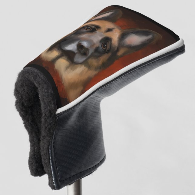 FUNDA PARA PALO DE GOLF GERMAN SHEPHERD (Anverso 3/4)